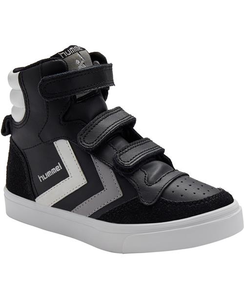 Hummel Hummel Stadil JR Leather High Lyserød Sneakers Str 28 - hos Magasin