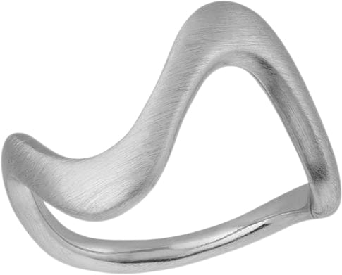 ByBiehl Wave Ring Large Silver 54 - Ringe hos Magasin