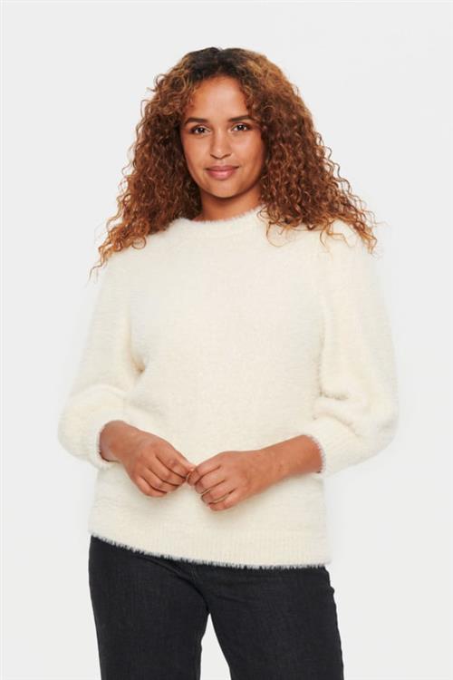 Se Saint Tropez Bannisz Pullover Kvinde 110605 Sweaters Regular Fit Str S - hos Magasin ved Magasin