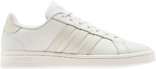 adidas Grand Court W Kvinde Hvid Sneakers Str 37 1/3 - Læder hos Magasin