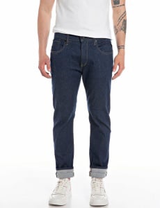 Replay Satoriale Pants Mand Blå Jeans Str 36/30 - Denim hos Magasin