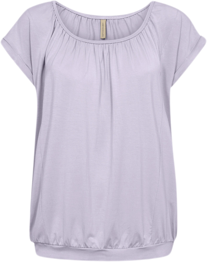 Se soyaconcept Scmarica 4 Kvinde 5033 Lilac Breeze Kortærmede T-shirts Str S - hos Magasin ved Magasin