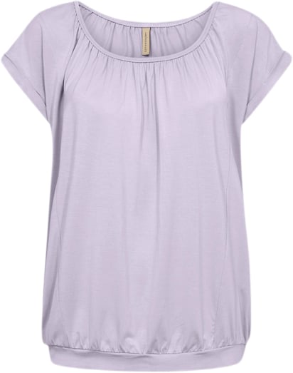 soyaconcept Scmarica 4 Kvinde 5033 Lilac Breeze Kortærmede T-shirts Str XXL - hos Magasin