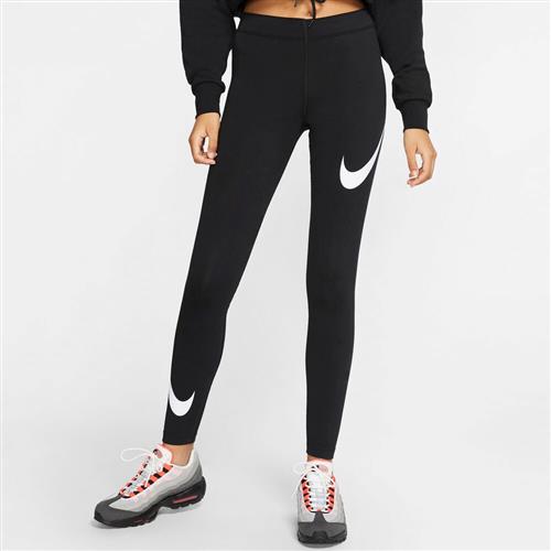 Se Nike Sportswear Leg A See Swoosh Leggings S - Tights Bomuld hos Magasin ved Magasin