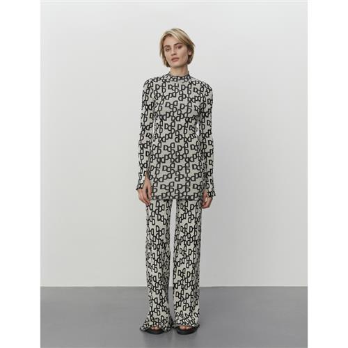 DAY Birger et Mikkelsen Corina Graphic Jacquard Kvinde Graphic Jacquard Langærmede Bluser Str XS - hos Magasin