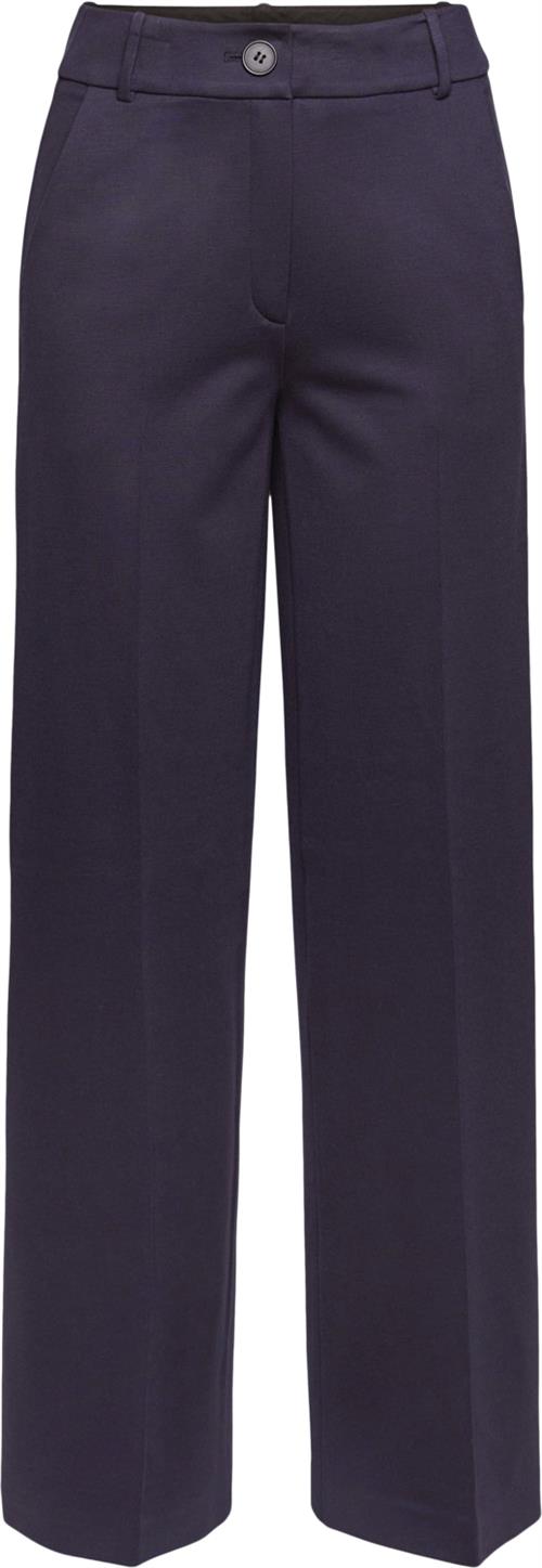 Se Esprit Jersey Pant Kvinde Navy Bukser Med Lige Ben Str 40/32 - hos Magasin ved Magasin