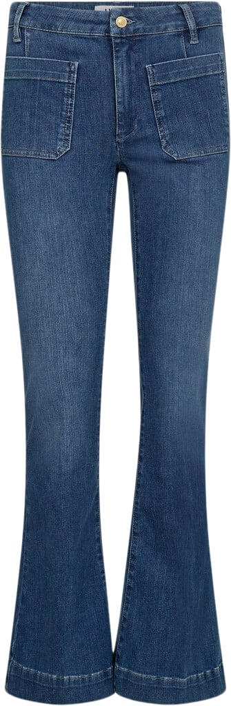 Se IVY Copenhagen Ivyann Charlotte Jeans Wash Bright Tenerife Kvinde Denim Blue Flared Jeans Str 28 / 32 - hos Magasin ved Magasin