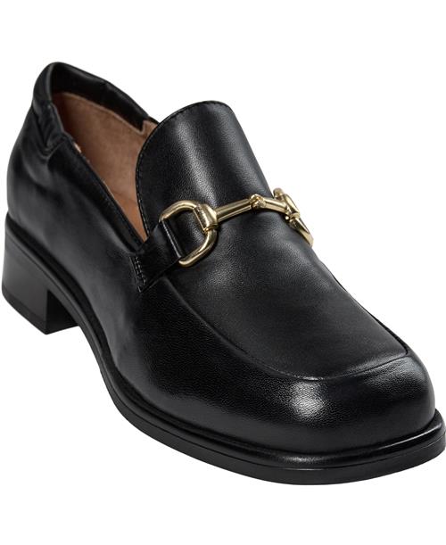 Se Pavement Maui Buckle Kvinde Black Loafers Str 40 - Læder hos Magasin ved Magasin