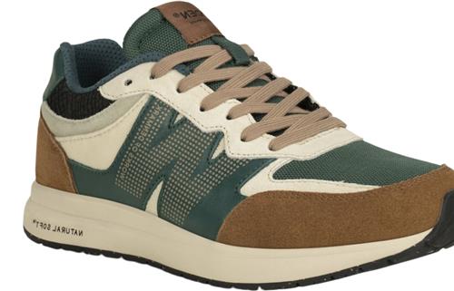 Se Woden Rigmor Kvinde Caramel/deep Forest Sneakers Str 36 - Gummi hos Magasin ved Magasin