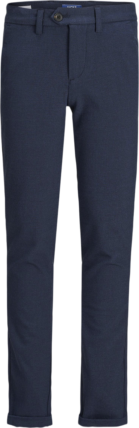 Jack & Jones Jjimarco Jjconnor AKM 913 Navy Soli Mand Blå Chinos Slim Fit Str 170 - hos Magasin