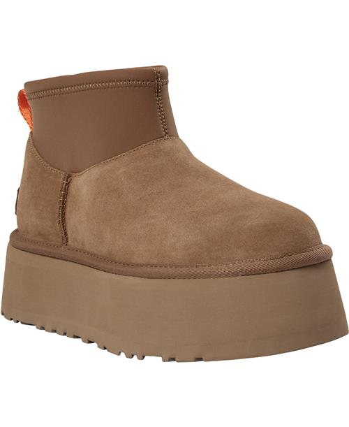 UGG W Classic Mini Dippe Kvinde Chestnut Vinterstøvler Str 39 - hos Magasin