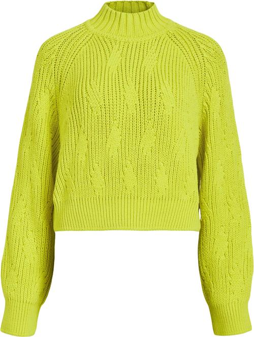 Se Object Objapril L/S Oneck Knit Pullover 1 Kvinde Evening Primrose Sweaters Str XS - hos Magasin ved Magasin