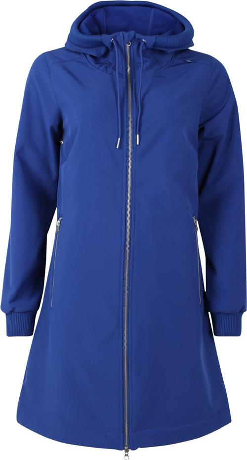 Danefæ Danejane Softshell Deep Blue Kvinde Deep Blue Overgangsjakker Str XS - Polyester hos Magasin