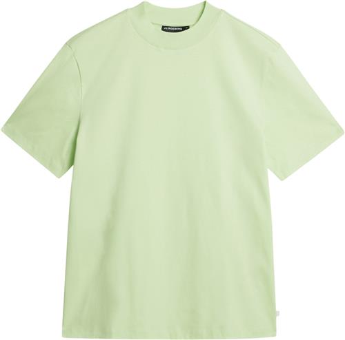 J. Lindeberg Ace Mock Neck Tshirt Mand Paradise Green Kortærmede T-shirts Str L - hos Magasin