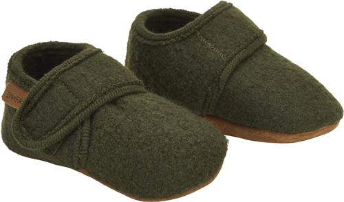 En Fant Baby Wool Slippers Rosin Hjemmesko Str 27\28 - Uld hos Magasin