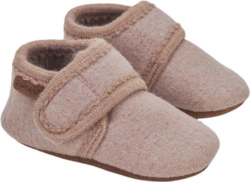 En Fant Baby Wool Slippers Bark Hjemmesko Str 19\20 - Uld hos Magasin