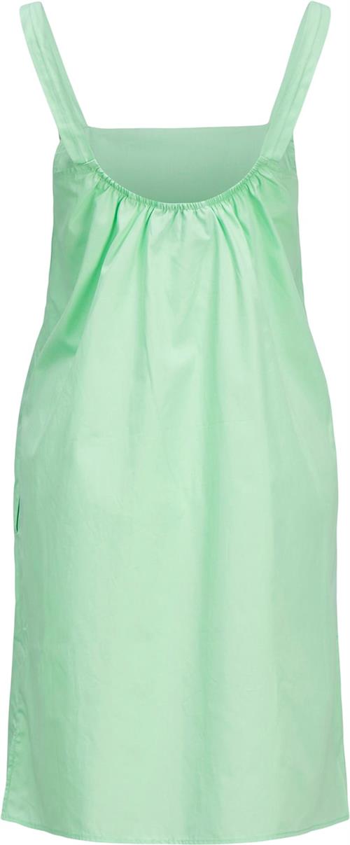 JJXX Jxnikita Poplin Dress SN Kvinde Green Ash Korte Kjoler Str M - hos Magasin