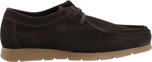 Bianco Biadaniel Moc Shoe Suede Mand Dark Brown Loafers Str 44 - hos Magasin