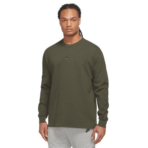 Se Nike Nike Sportswear Premium Essent Mand Cargo Khaki Sweatshirts Str S - Bomuld hos Magasin ved Magasin