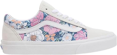 Vans UA OLD Skool Kvinde (Retro Floral) Mlt/tr Wht Sneakers Str 41 - Gummi hos Magasin