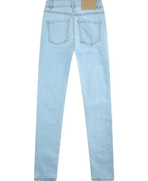 Denim Project Dpwkiki MID Waist Skinny Jeggins Kvinde W003 Light Blue Skinny Jeans Str 25 / 32 - hos Magasin