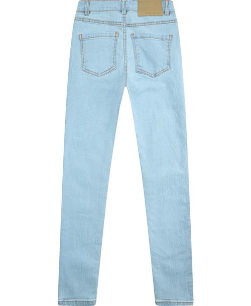 Denim Project Dpwkiki MID Waist Skinny Jeggins Kvinde W003 Light Blue Skinny Jeans Str 34 / 34 - hos Magasin