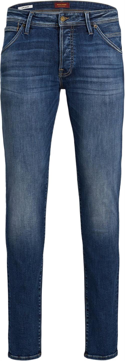 Jack & Jones Jjiglenn Jjfox AGI 204 50sps Noos Mand Blue Denim Jeans Str "29/""32" - hos Magasin