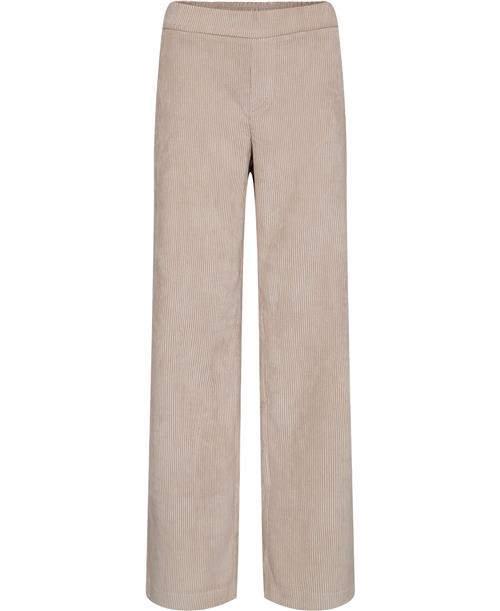 Se MAC Jeans Chiara Kvinde Sand Beige Bukser Med Lige Ben Str W44 / L32 - hos Magasin ved Magasin