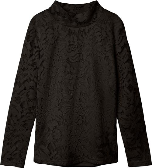 Name It Nkfrydia LS Mock Neck LS TOP Str 146/152 - Blå Bluser hos Magasin