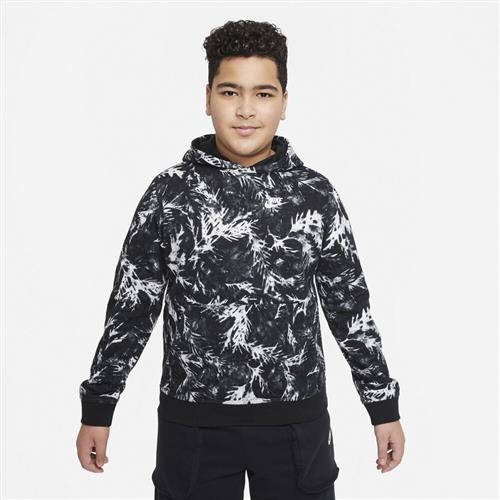 Nike Sportswear Printed French Terry Haettetroje 137-147 / M - Sweatshirts & Hættetrøjer hos Magasin