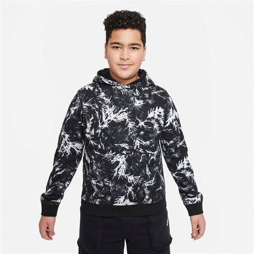 Nike Sportswear Printed French Terry Haettetroje 158-170 / XL - Sweatshirts & Hættetrøjer hos Magasin