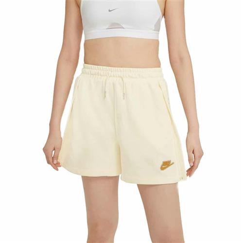 Se Nike Sportswear Earth day Shorts Kvinde White Sweatshorts Str S - Bomuld hos Magasin ved Magasin