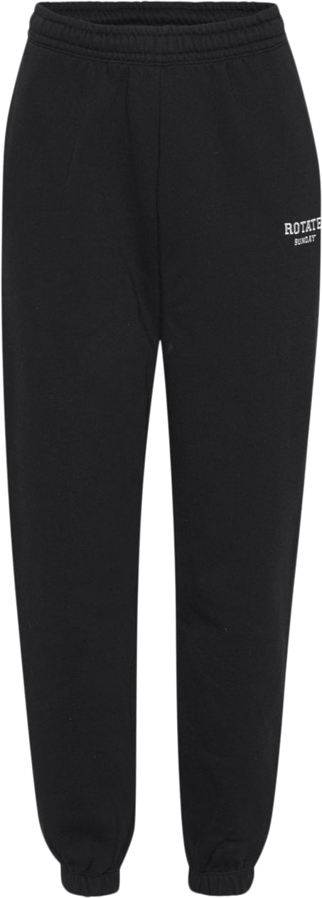 Se ROTATE Birger Christensen Mimiii Sweatpants Classic Logo Kvinde Black Sweatpants Str L - hos Magasin ved Magasin