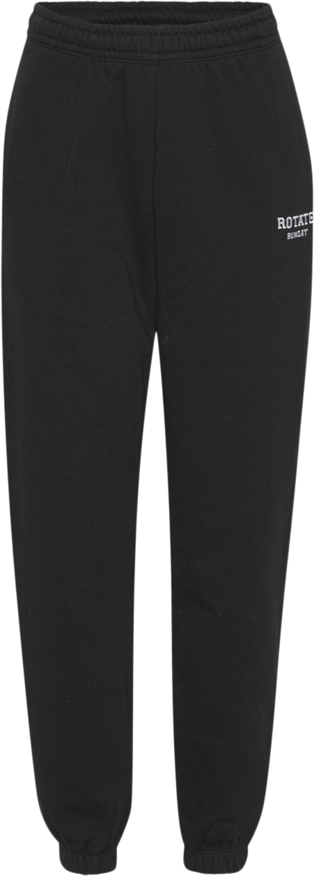 ROTATE Birger Christensen Mimiii Sweatpants Classic Logo Kvinde Black Sweatpants Str M - hos Magasin