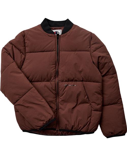 Champion Bomber Jacket Str M/140/ 9-10 år - Brunette Overgangsjakker hos Magasin