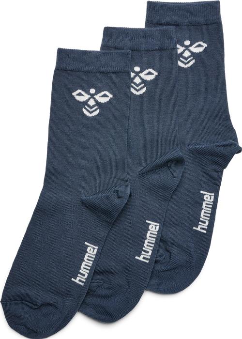 Se Hummel Sutton 3pack Sock Str 37-40 - Blå Strømper hos Magasin ved Magasin