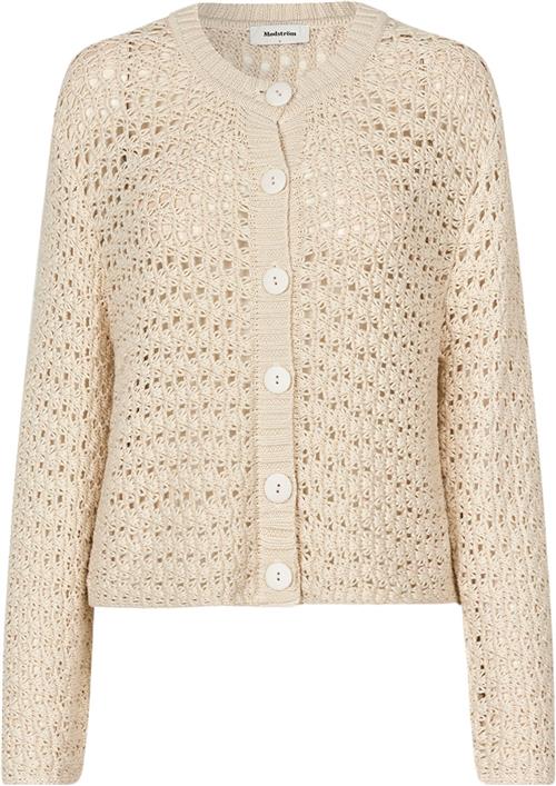 Se Modström Hobbsmd Solid Cardigan Kvinde Summer Sand Cardigans Str XS - Bomuld hos Magasin ved Magasin