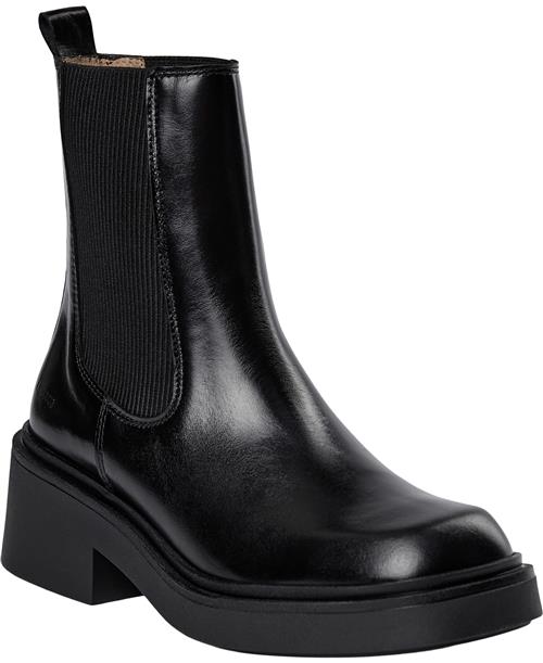 ANGULUS Støvle med Elastik Kvinde 1835/019 Black/black Chelsea Boots Str 38 - hos Magasin