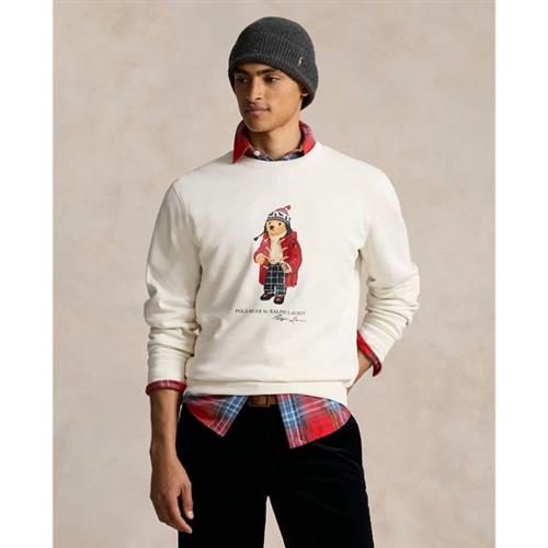 Polo Ralph Lauren Seasonal Fleecelsl-sws Mand F24 Nevis Holiday Bear Sweatshirts Str XL - hos Magasin