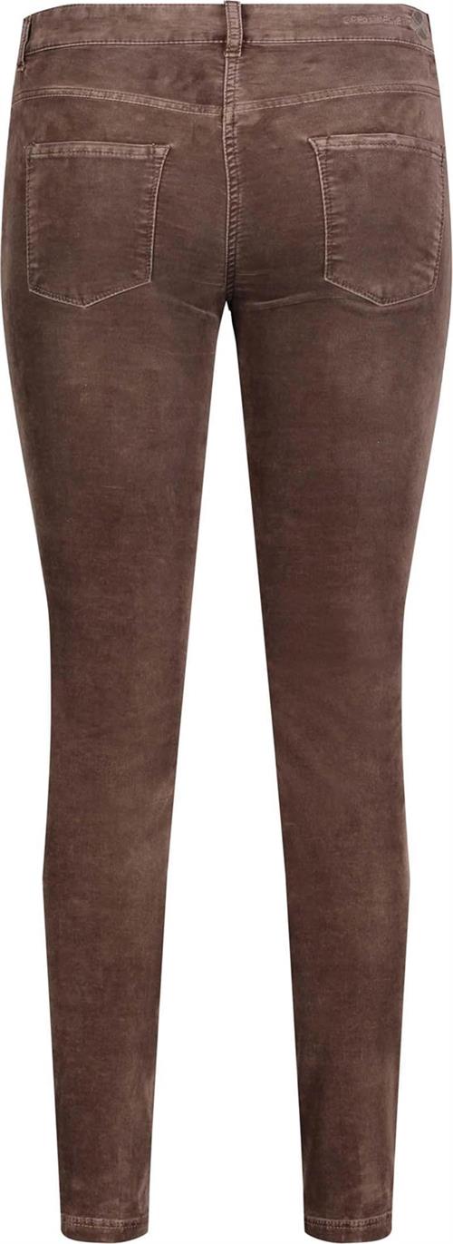 MAC Jeans Slim Kvinde Fawn Brown Bukser Med Smalle Ben Str W42 / L30 - hos Magasin