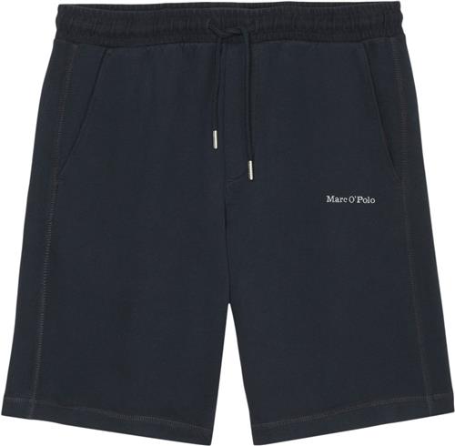 Se Marc O’Polo Shorts Modern Slub Terry, Flatlock Kvinde Dark Navy Sweatshorts Str S - hos Magasin ved Magasin