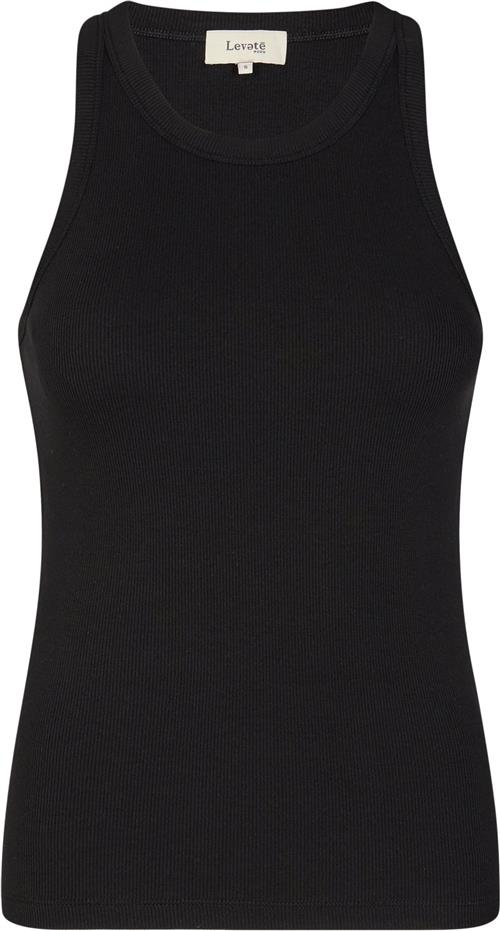 Levete room Lrnumbia 1 Kvinde L999 - Black Tanktoppe Str S - hos Magasin