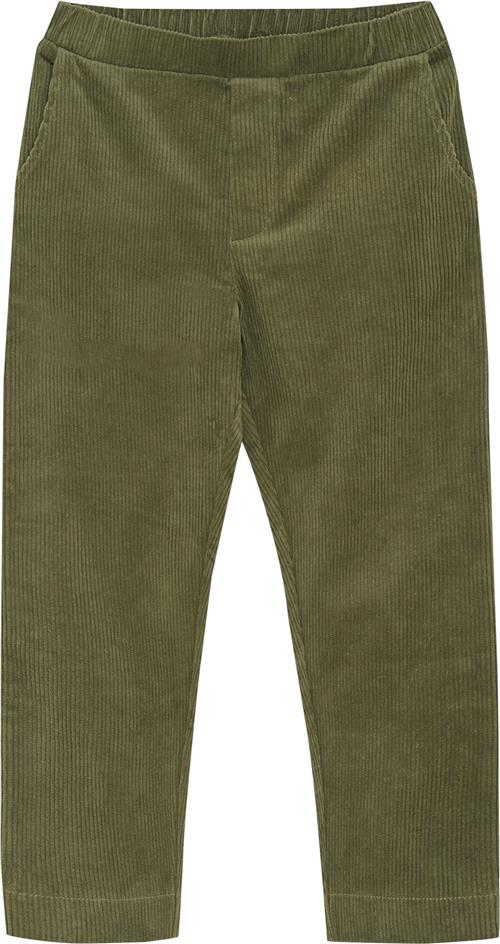 Se Huttelihut Pants Corduroy Str 92 - Deep Lichen Green Bukser hos Magasin ved Magasin