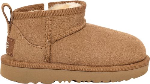 Se UGG T Classic Ultra Mini Chestnut Støvler Str 25 - hos Magasin ved Magasin