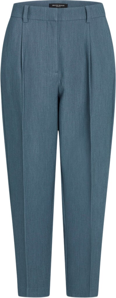 Bruuns Bazaar Cindysusbbdagny Pants Kvinde Indian Teal Bukser Med Smalle Ben Str 44 - Polyester hos Magasin