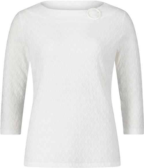 Betty Barclay Betty Barclay Shirt Kvinde Hvid Langærmede T-shirts Str 38 - hos Magasin