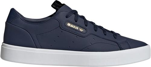 adidas Sleek Sneakers Kvinde Blå Sneakers Str 41 1/3 - Gummi hos Magasin