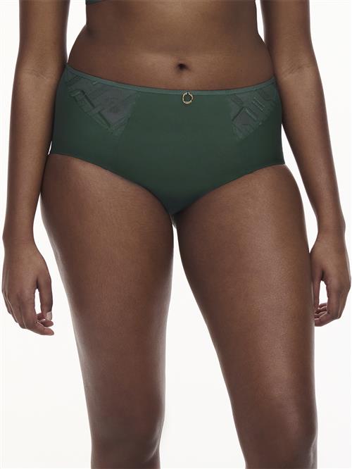 Chantelle Graphic Support High Waisted Support Full Brief Højtaljede Trusser Str 40 - hos Magasin