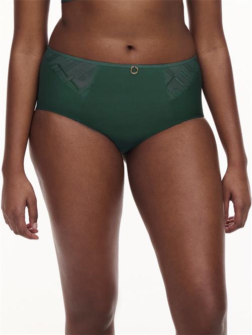 Chantelle Graphic Support High Waisted Support Full Brief Højtaljede Trusser Str 42 - hos Magasin