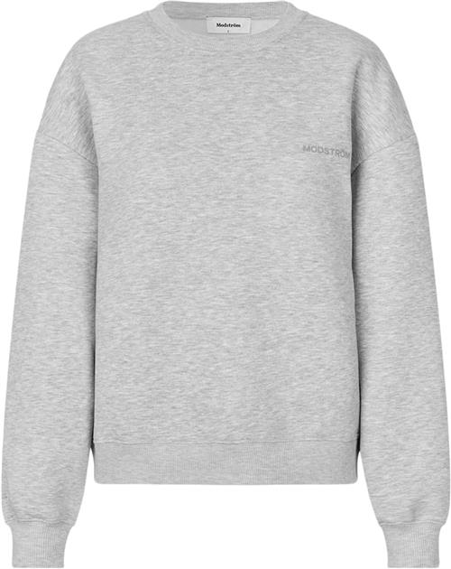 Se Modström Tiamd Sweat Kvinde Grå Sweatshirts Str XL - hos Magasin ved Magasin